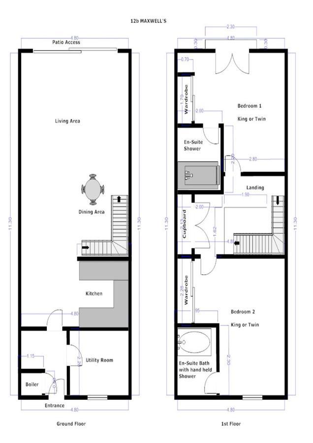 Mains Of Taymouth Country Estate 5* Maxwell Villas Кенмор Экстерьер фото