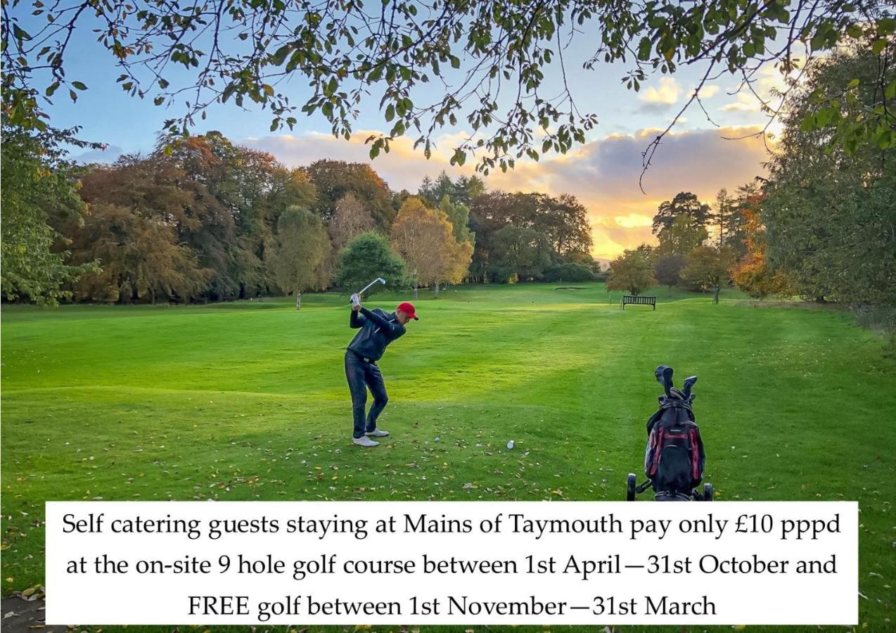 Mains Of Taymouth Country Estate 5* Maxwell Villas Кенмор Экстерьер фото