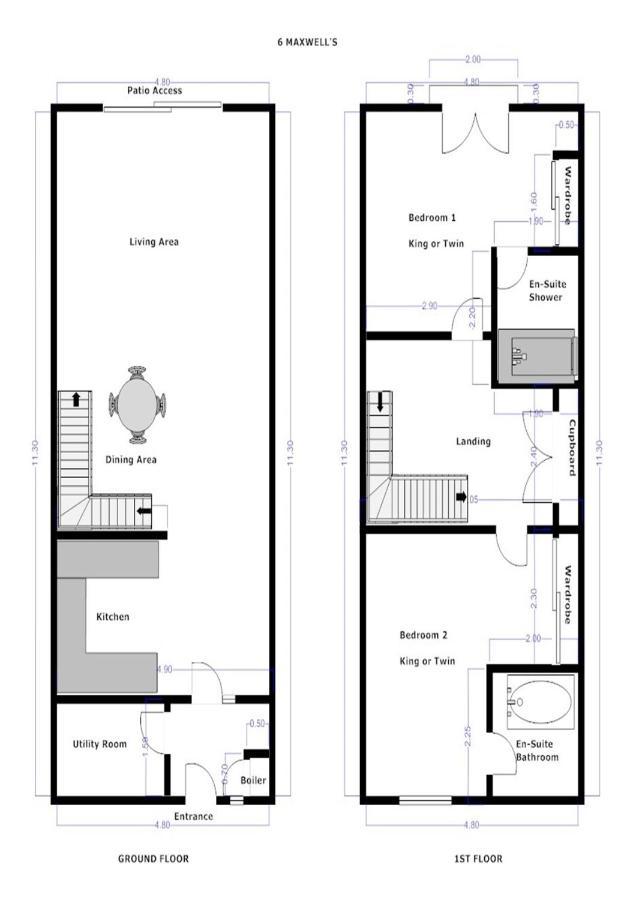 Mains Of Taymouth Country Estate 5* Maxwell Villas Кенмор Экстерьер фото